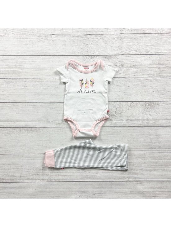 Skip Hop Other - Skip Hop Baby 2 Piece Outfit Dream Print Bodysuit Striped Pants 6-9 Months